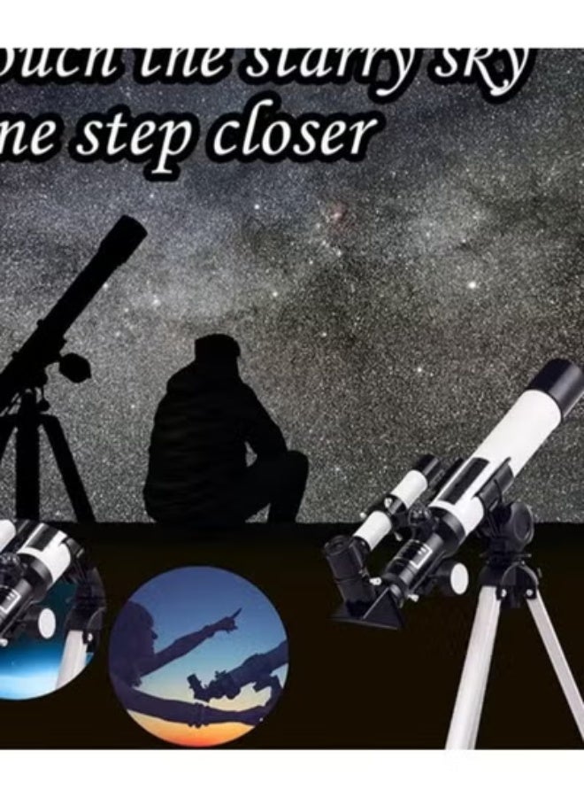 EETU Astronomical Telescope,Junior Scientist's Professional Astronomy Telescope,400mm Focal,Portable Telescope For Adults Kids Beginners Observing Deep Space Stargazing Constellations Outdoor Activities - Image 4